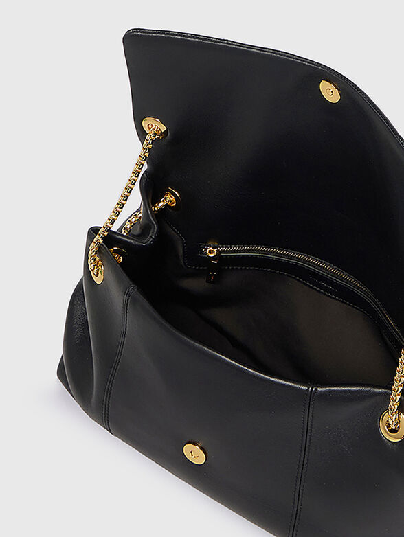 Small leather bag with logo - 2