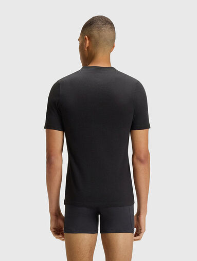 Set of three cotton lounge T-shirts - 4