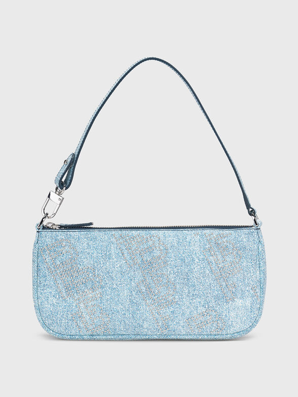 Leather bag with caps - 1