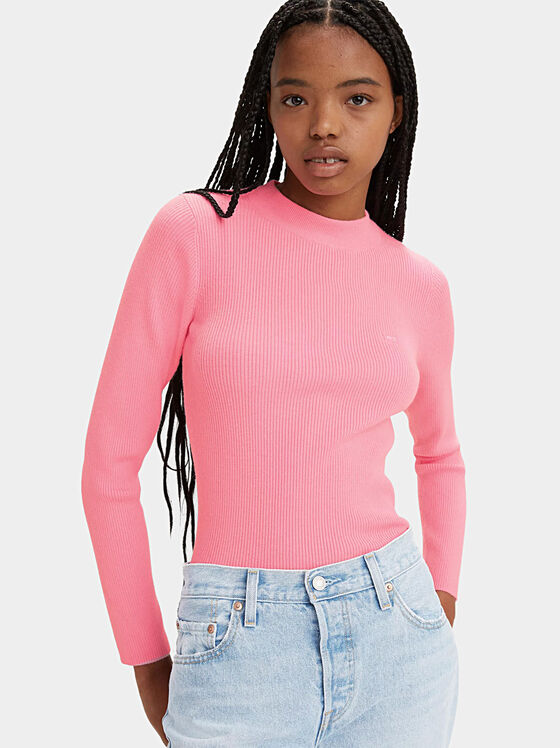 Розов пуловер  - 1