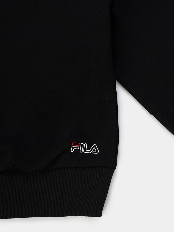 LEO hooded sweatshirt with contrasting logo - 4