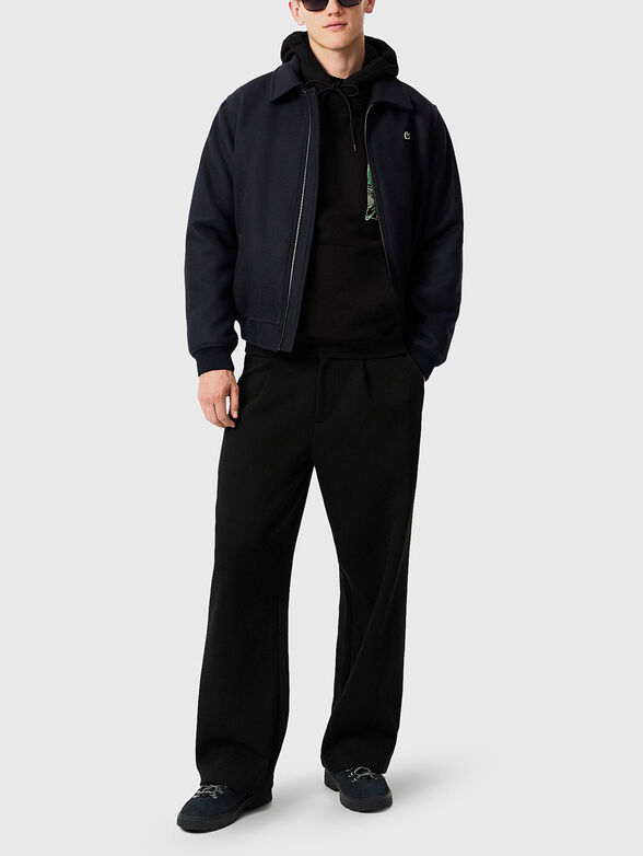 Cotton hoodie with print - 2