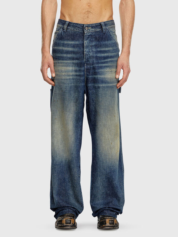 D-LIVERY L.32 jeans with washed effect - 1