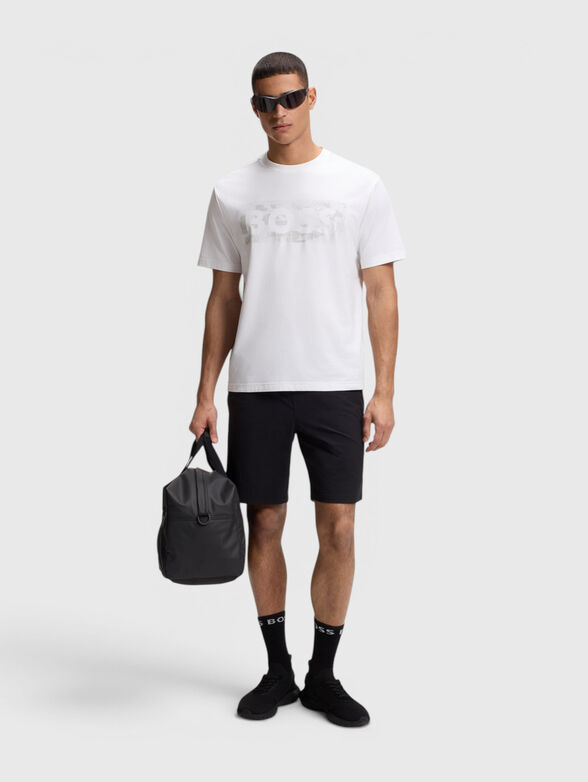 Cotton-blend T-shirt - 2