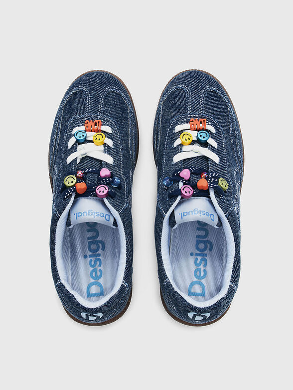 HERI denim sports shoes - 4