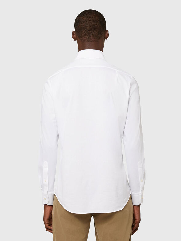 White shirt made of cotton blend - 3