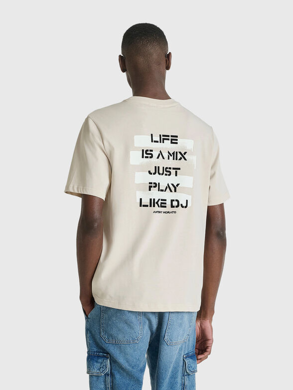 T-shirt with accent back - 2