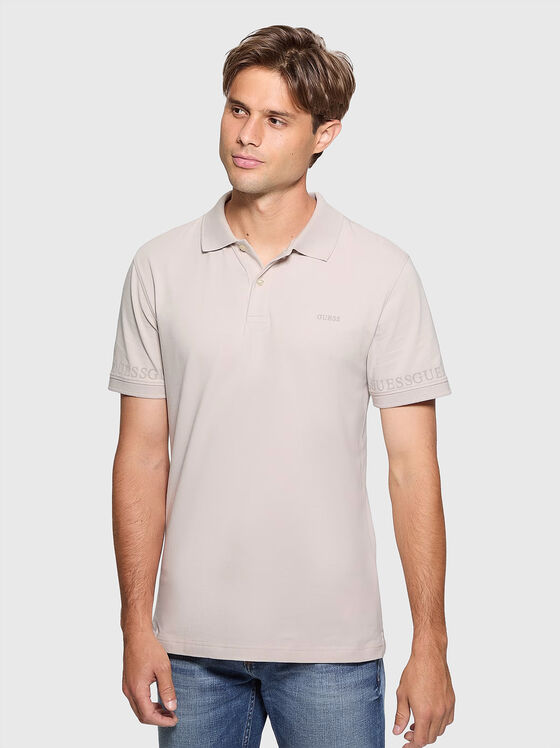 Поло-шърт с лого детайл - 1