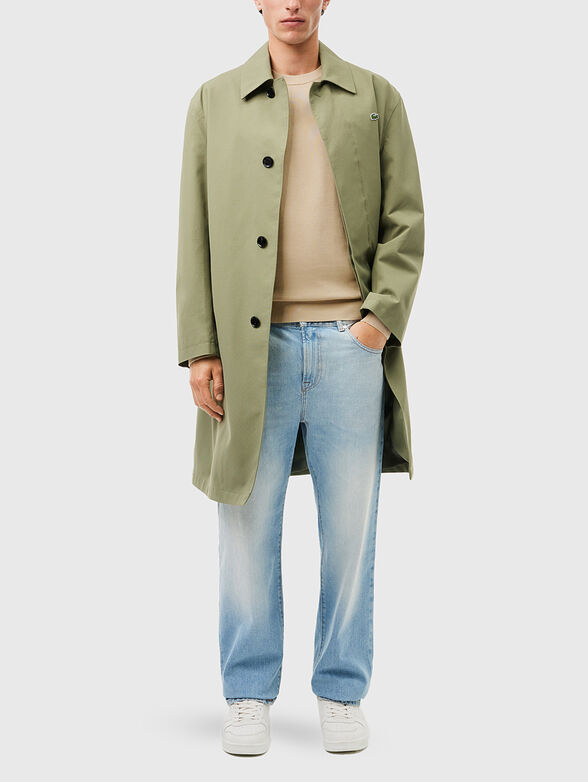 Crew neck cotton sweater - 2