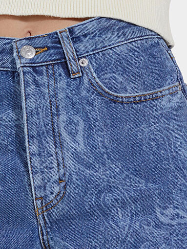 Denim shorts - 5