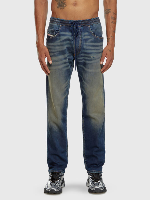 Μπλε τζιν παντελόνι 2030 D-KROOLEY JOGG - 1