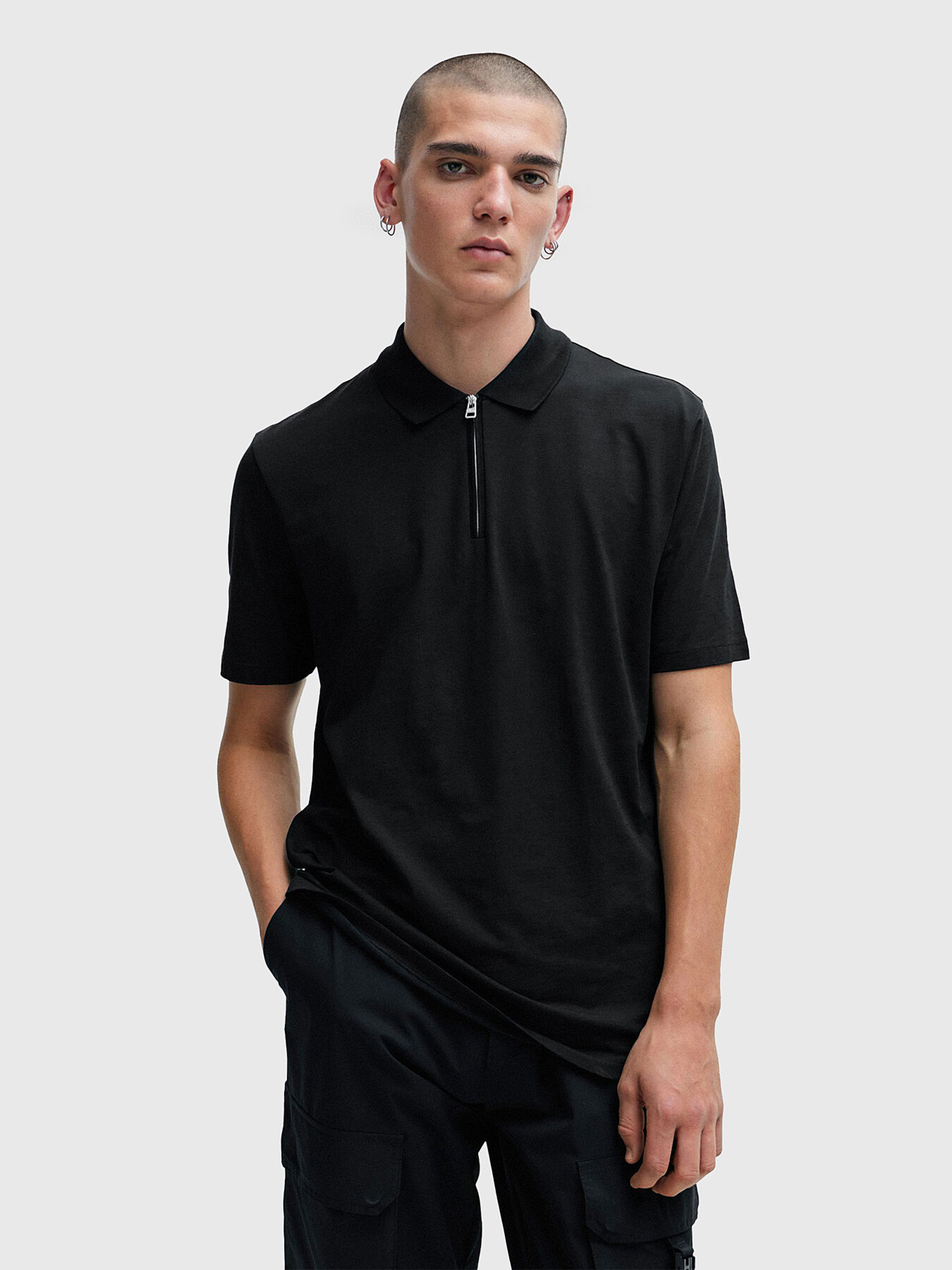 メンズウェア #FR2GOLF Polo Shirt / Black XL メンズウェア #FR2GOLF Polo Shirt / Black XL Amazon.com