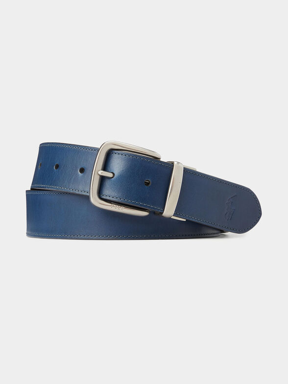 Reversible leather belt - 1