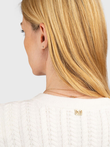 Viscose blend cardigan - 4