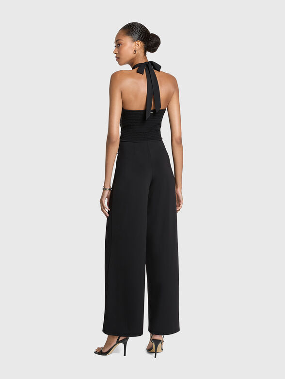Jumpsuit with halter neckline - 2