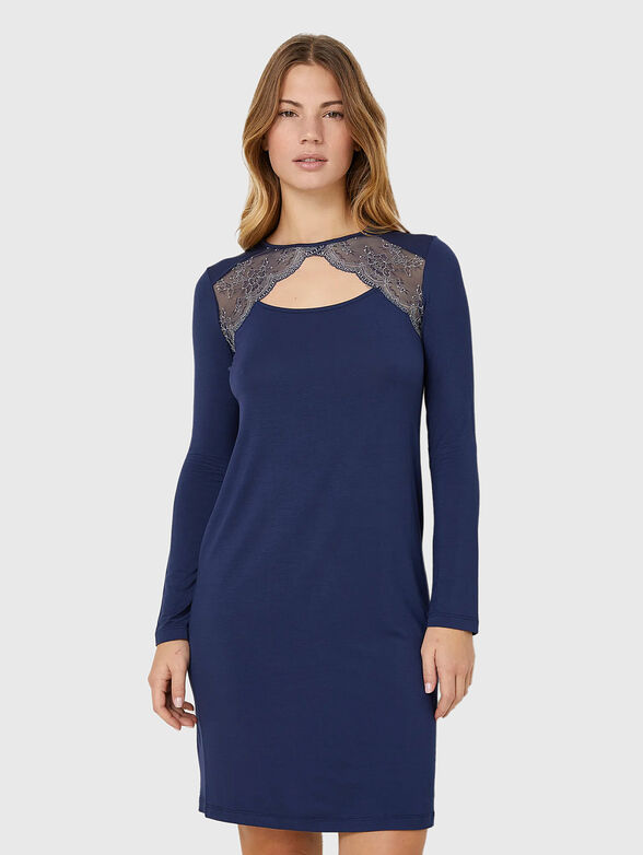 DAILY MODAL nightgown with long sleeves - 1