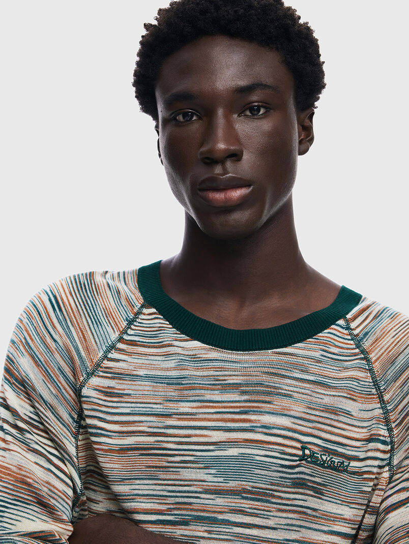 Blouse with logo embroidery - 3