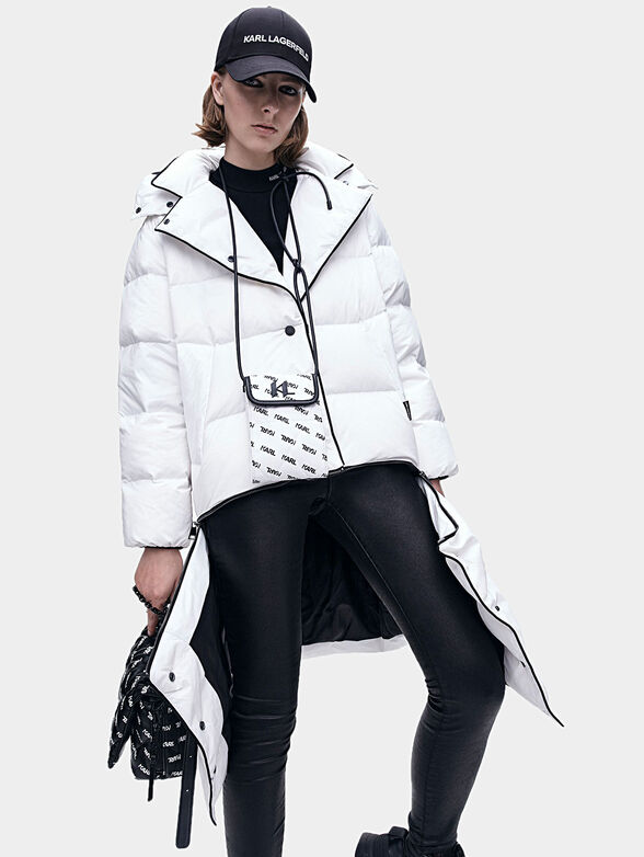 Transformer down coat with hood - 1