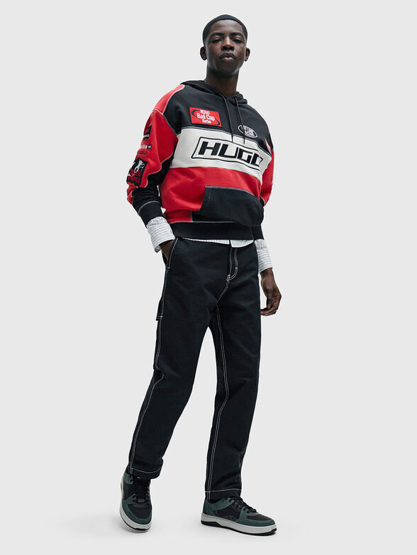 Black sneakers with green details - 2