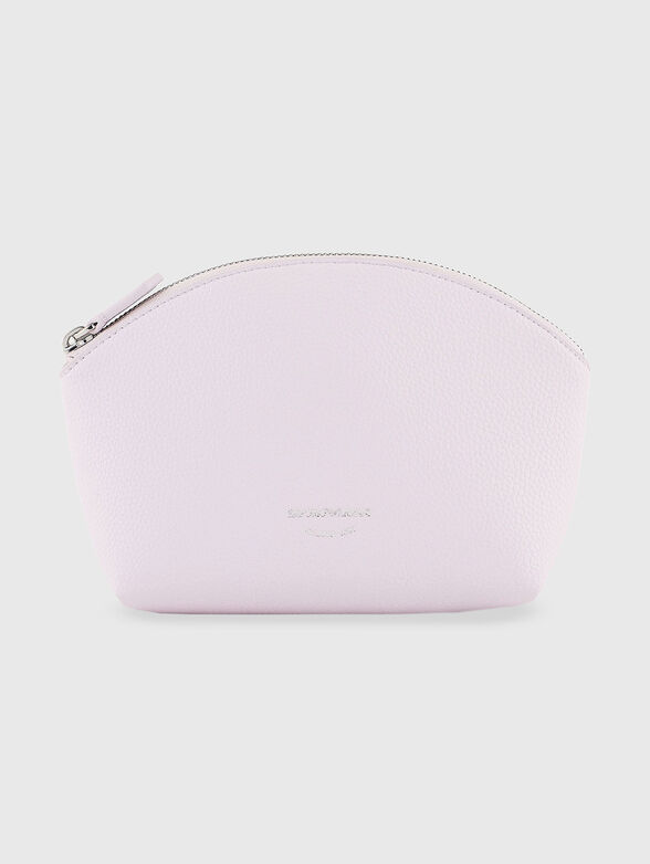 Grained eco leather beauty case - 1