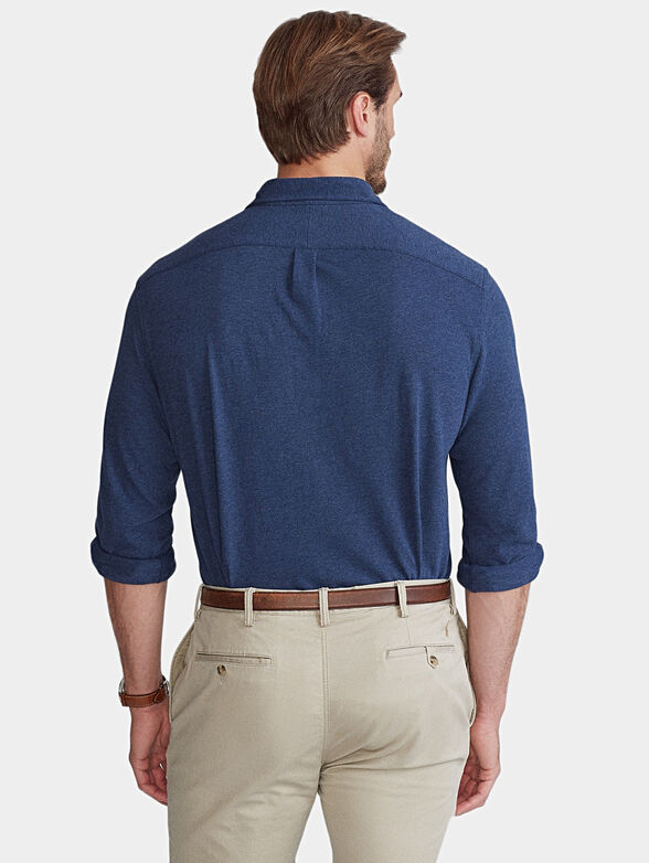 Cotton shirt with logo - 3