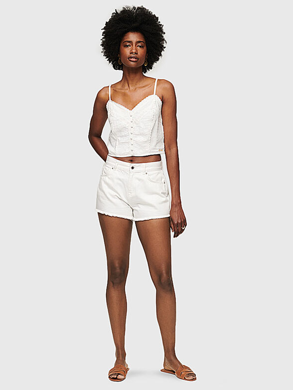 VINTAGE top with embroidery - 2