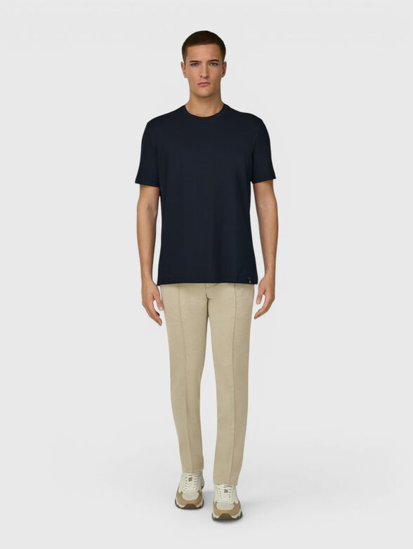 Cotton-blend trousers - 4