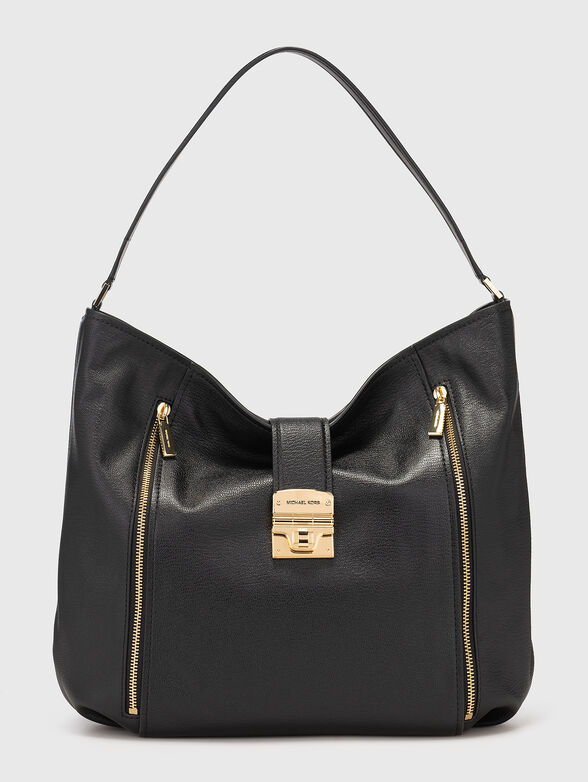 Black bag with accent zippers - 1