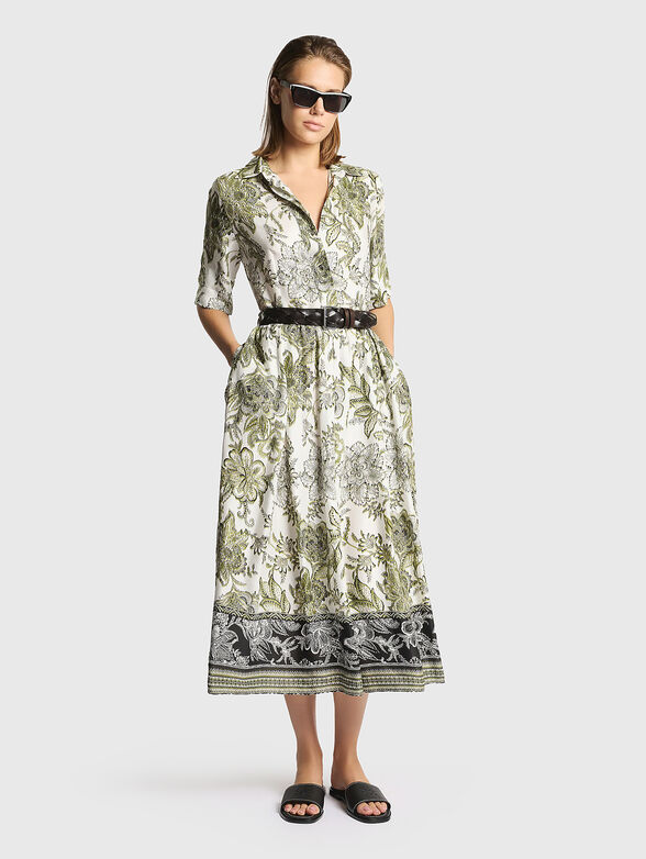 Viscose shirt-style dress - 1
