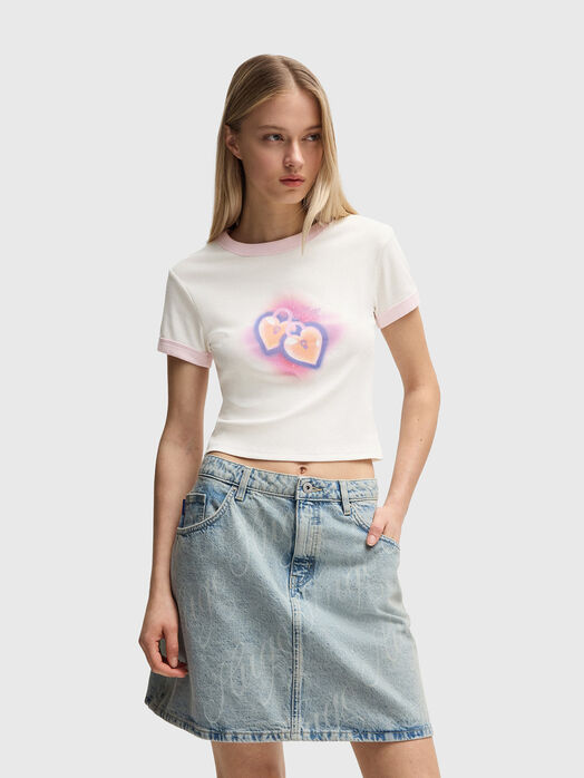 ShortT-shirt with print