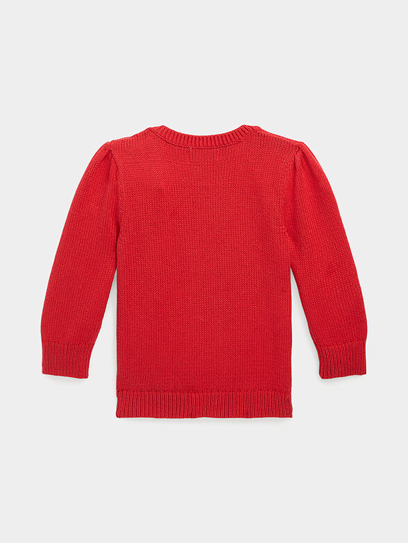 Knitted sweater with Polo Bear motif - 2
