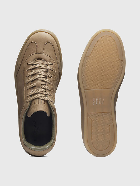 Sports shoes in leather - 4