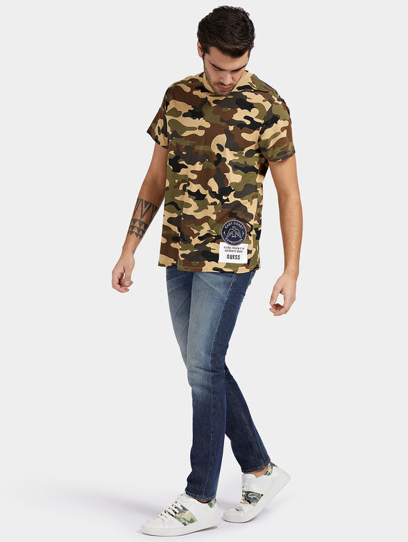 Camouflage print T-shirt - 2