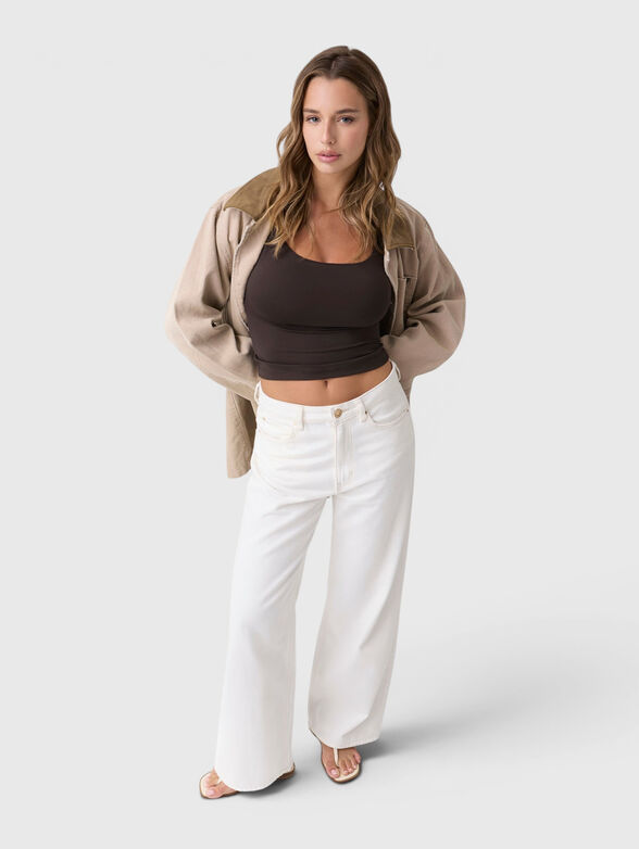 Wide leg jeans - 4