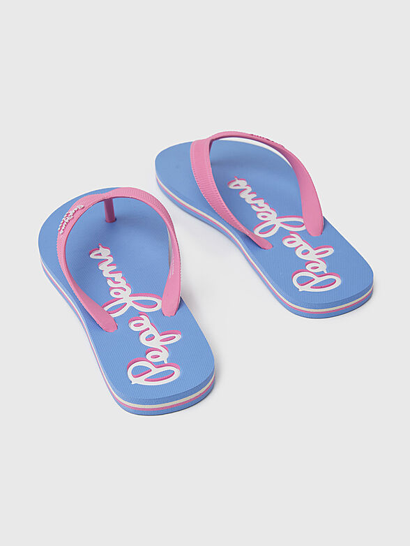 BAY BEACH black slippers  - 3