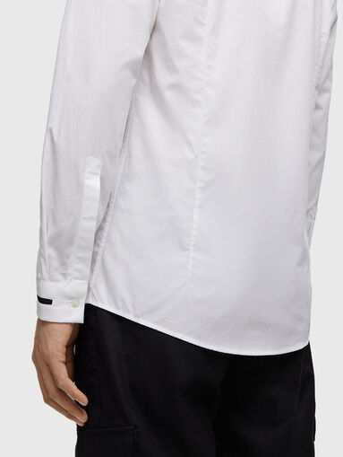 ELOY white cotton shirt - 4