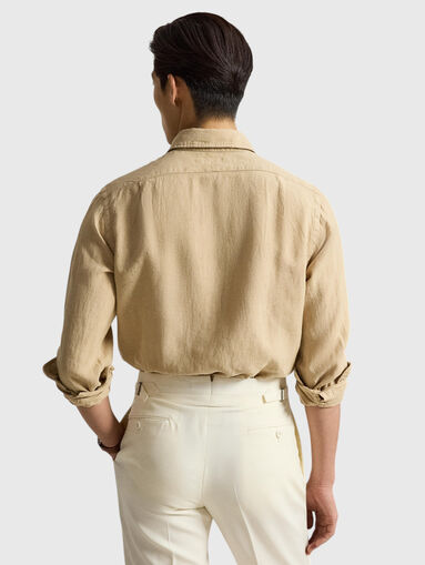 Logo embroidered shirt - 3