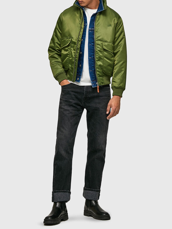 JOSEPH green jacket with zipper and pockets - 2