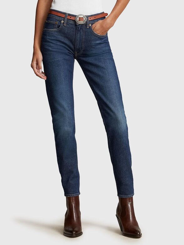 Skinny jeans in dark blue - 1