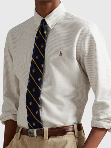 Striped cotton shirt - 4