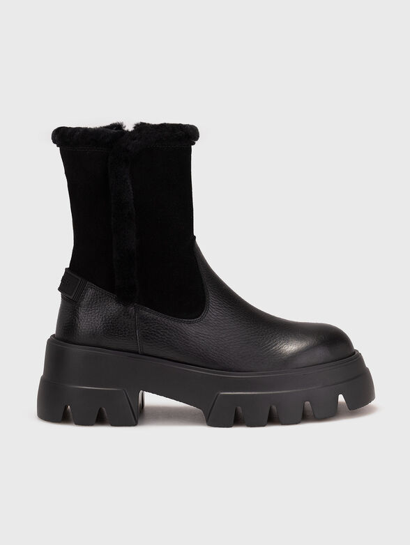 SAPPORO 5 leather anckle boots - 1