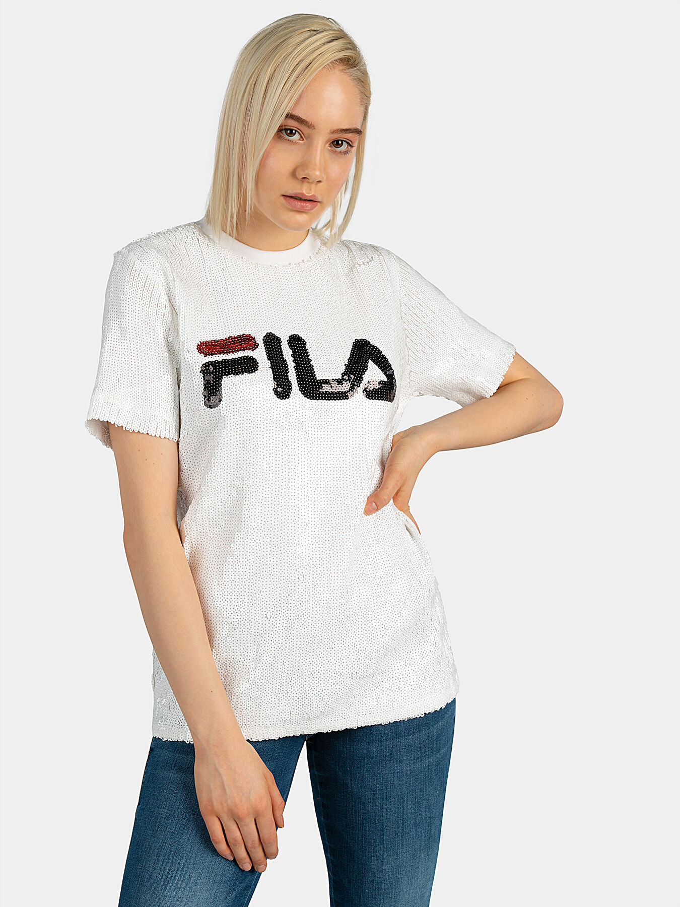 Fila t shirt womens for sale on sale