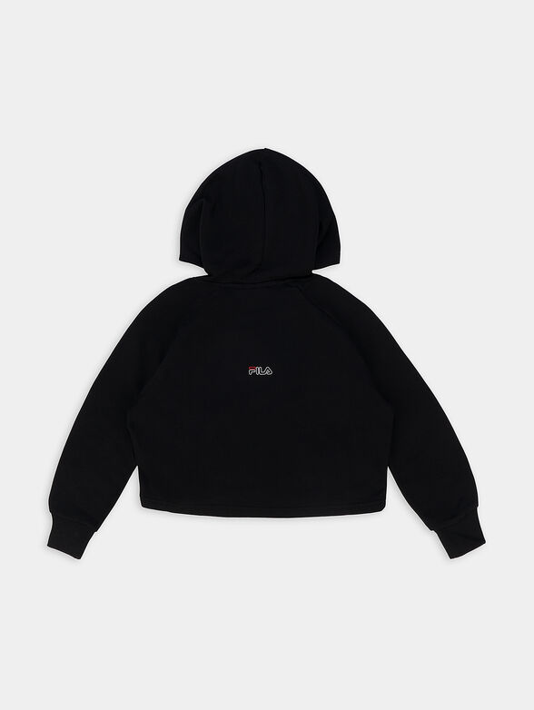 VERA cropped sweatshirt with logo detail - 2