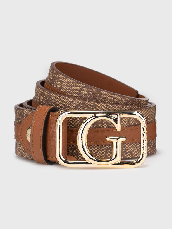 ZAMIRA belt with logo buckle - 1