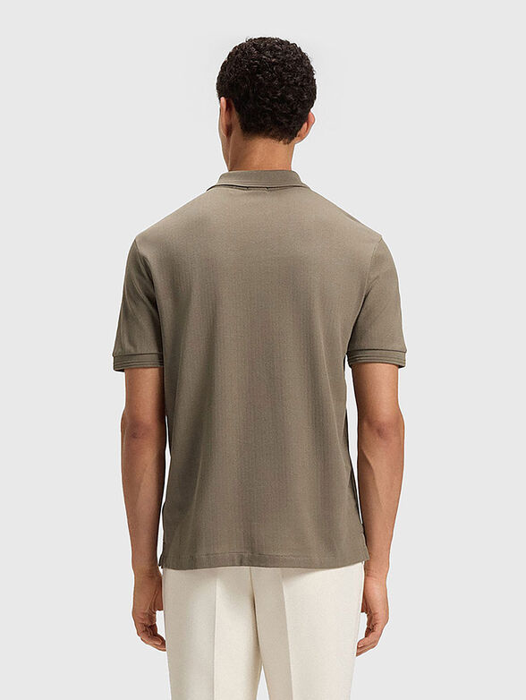 Short sleeve cotton polo shirt - 3