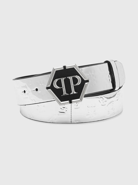 Silver belt with monogram  - 1