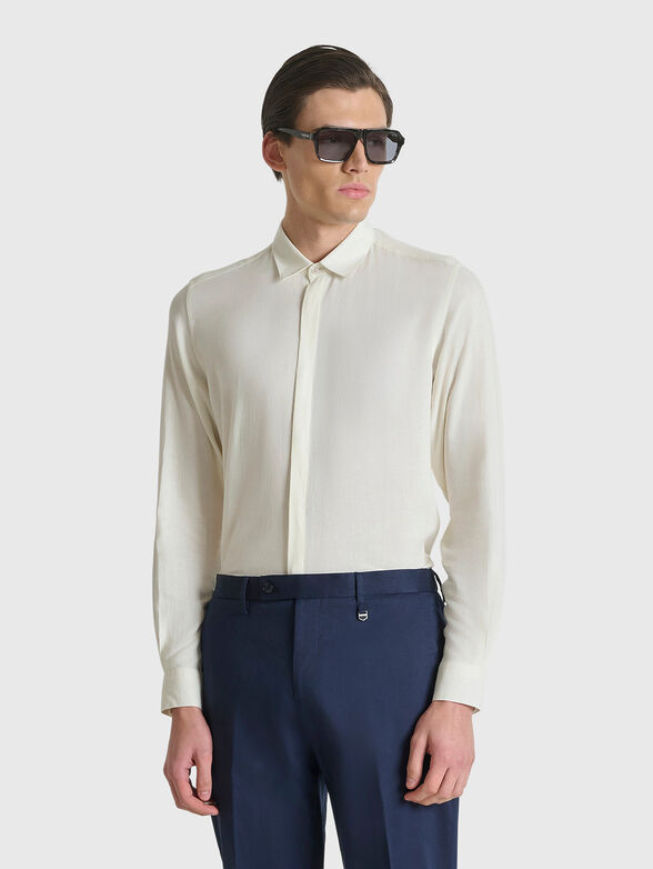 LONDON shirt from linen and viscose - 3