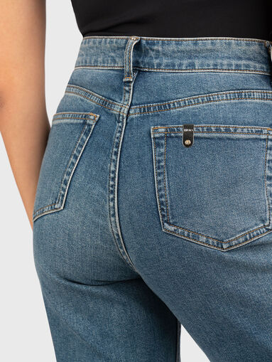 Straight jeans with mini logo - 3