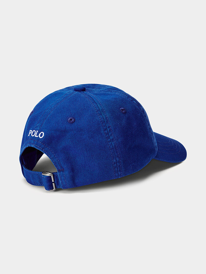 Blue baseball cap with Polo Bear embroidery - 3