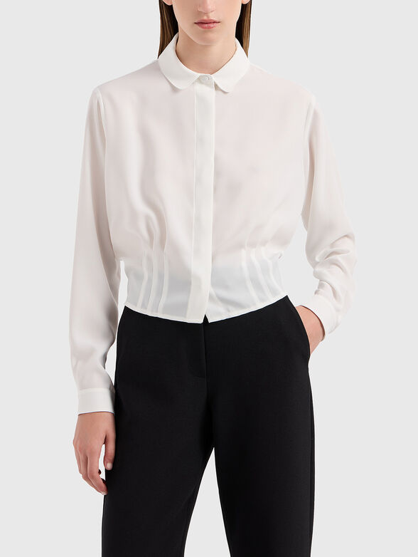 Short shirt with long sleeves - 1